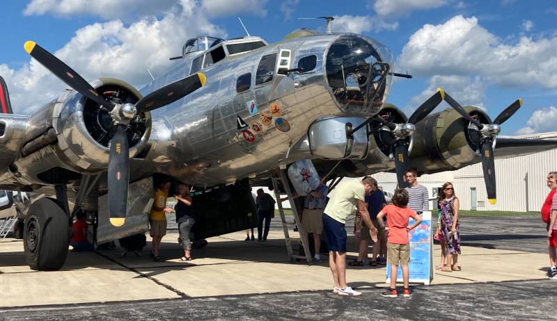 Many Tour “Yankee Lady” B-17 At Findlay Airport - WFIN Local News