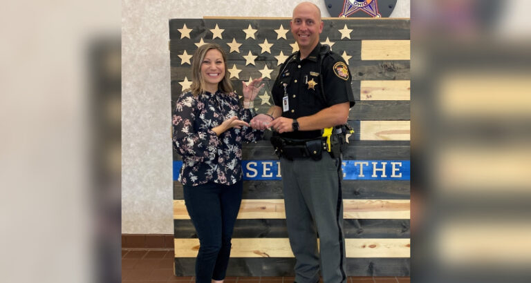 Deputy Honored By Blanchard Valley Center - WFIN Local News