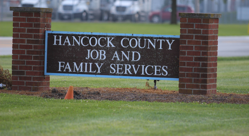 Hancock County JFS Drop Box Relocated