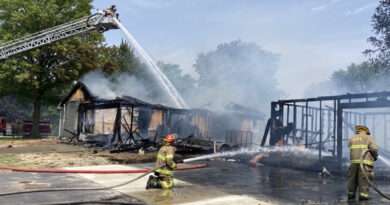 Findlay House, Other Buildings Destroyed In Fire