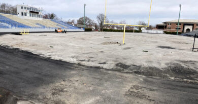 Donnell Stadium Turf And Track Being Replaced