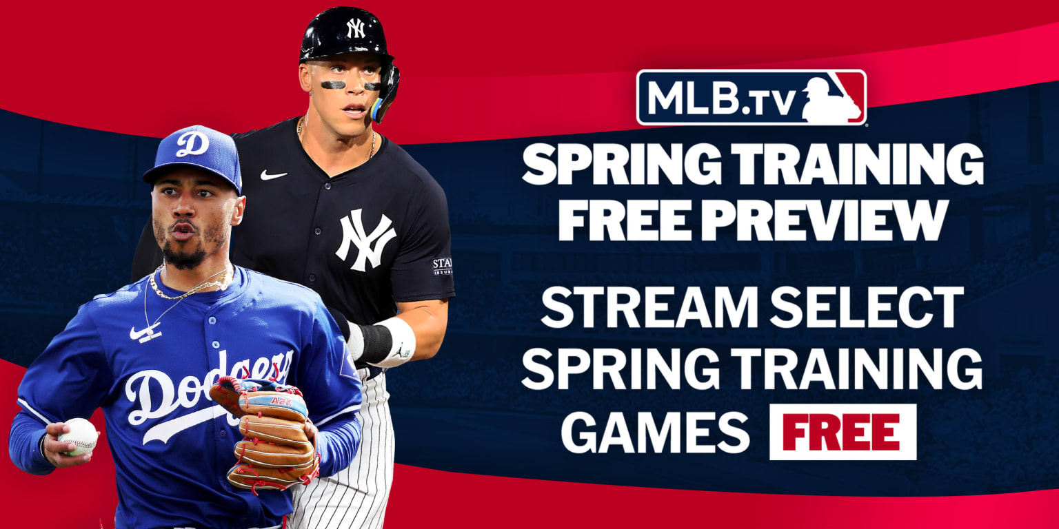Get ready for Opening Day with free games streaming on MLB.TV WFIN