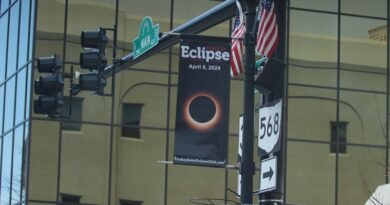 City Selling Banners It Put Up For Solar Eclipse