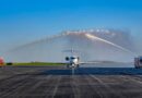 Water Salute For Retiring Pilot At Findlay Airport