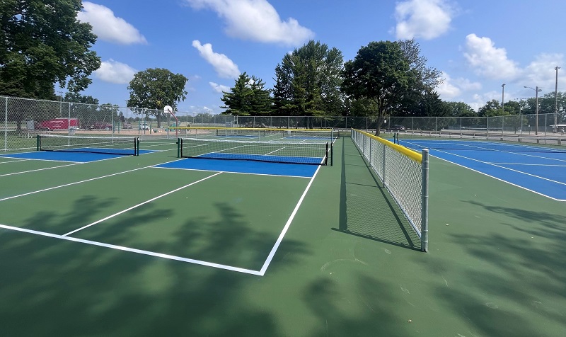 Courts At Rawson Park Completed, Renovated Restrooms To Come