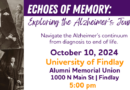 ‘Echoes Of Memory’ Alzheimer’s Event To Be Held At UF