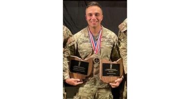 Officer Places First In National Guard Shooting Competition