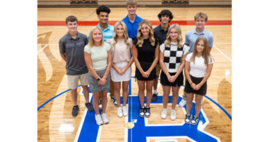 Liberty-Benton High School Homecoming Court