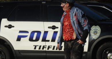 Police Chief Becomes A Zombie For Fundraiser