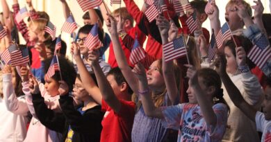 Students Honor Local Veterans With Patriotic Program