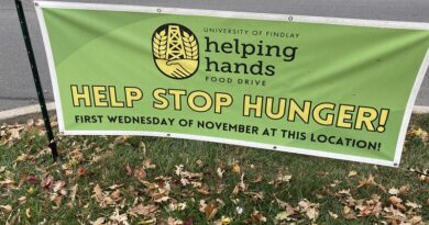 University Of Findlay Helping Hands Food Drive