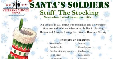 ‘Stuff The Stocking’ For Veterans And Widows In Hancock County