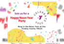 YMCA Holding Happy Noon Year Party