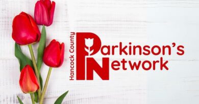 Hancock County Parkinson’s Network Holding Empower Walk