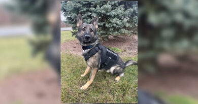 Findlay Police K9 Axel Receives Protective Vest