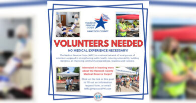 Medical Reserve Corps Of Hancock County Seeking Volunteers