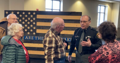 Many Thank Retiring Hancock County Sheriff Michael Heldman