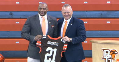 Eddie George Introduced As New BGSU Football Coach