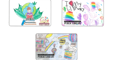 Youth Library Card Design Contest Finalists