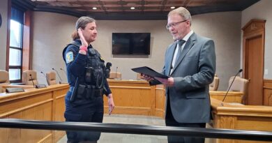 Police Officer Promoted To Rank Of Sergeant