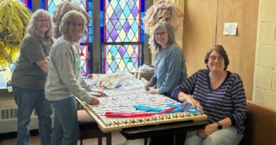 Police Department Receives Hand-Crafted Sleeping Mats