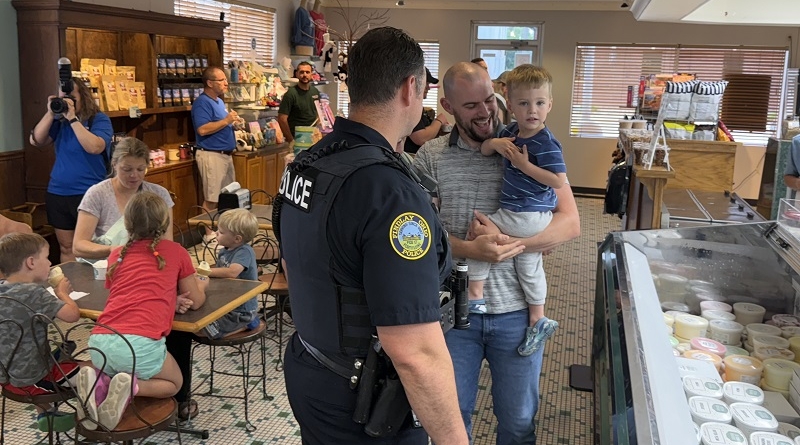 Cops & Cones Fosters Positive Interaction Between Police And Public