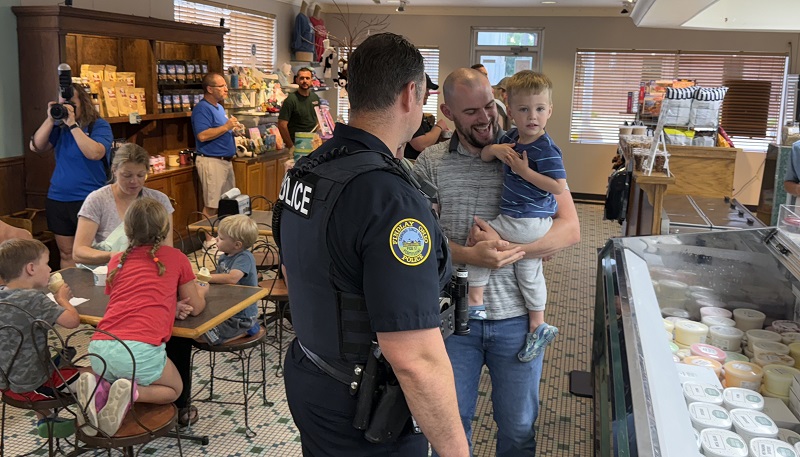 Cops & Cones Fosters Positive Interaction Between Police And Public