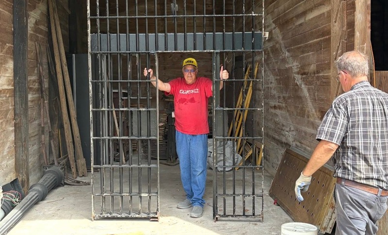 Historical Society Assembling Dillinger Jail Cell For Future Museum