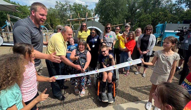 New Inclusive Playground Opens In Fostoria