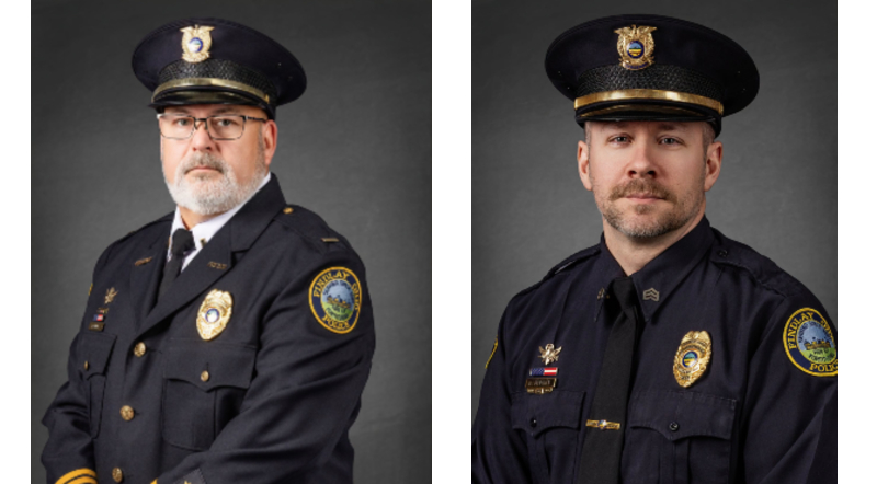 Findlay Police Department Announces Promotions