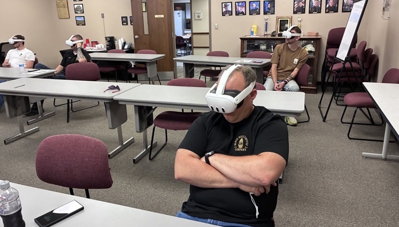 Sheriff’s Office Training With Virtual Reality Technology
