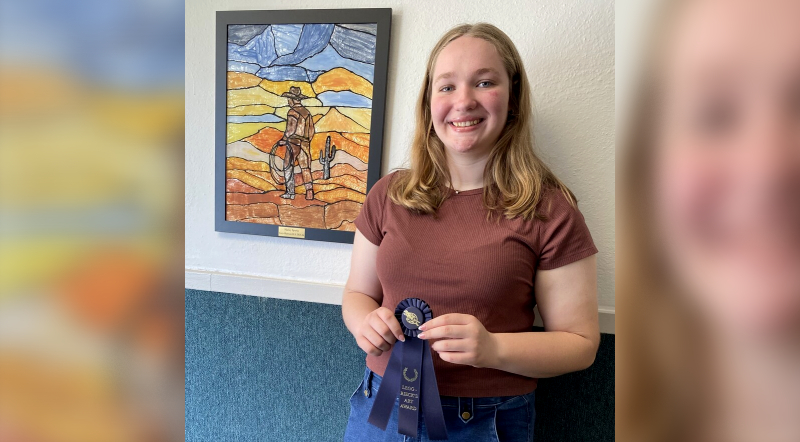 Art Student’s Painting Earns Gallery Award