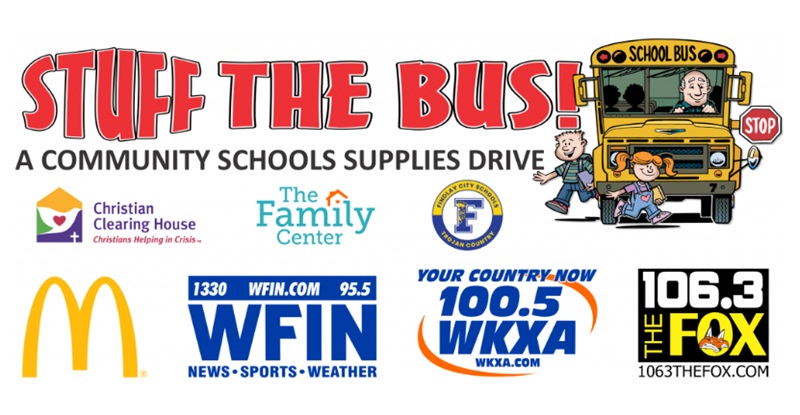 Volunteers Needed For Annual ‘Stuff The Bus’ School Supplies Drive