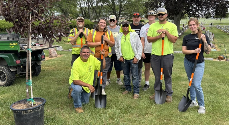 City Employees Participate In Tree Planting Workshop