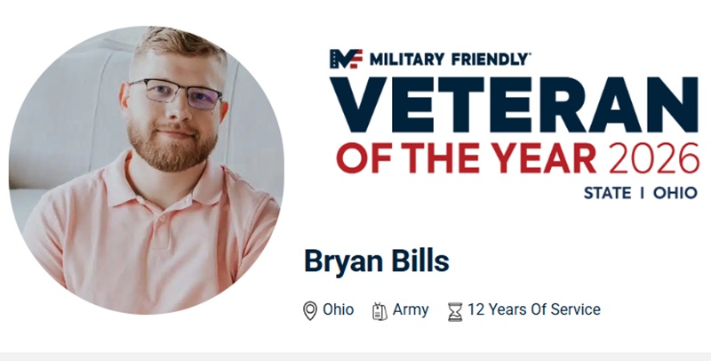 Ohio Army Veteran Named Ohio Veteran Of The Year By Military Friendly