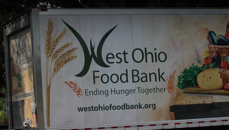 West Ohio Food Bank Holding Food Distribution Event