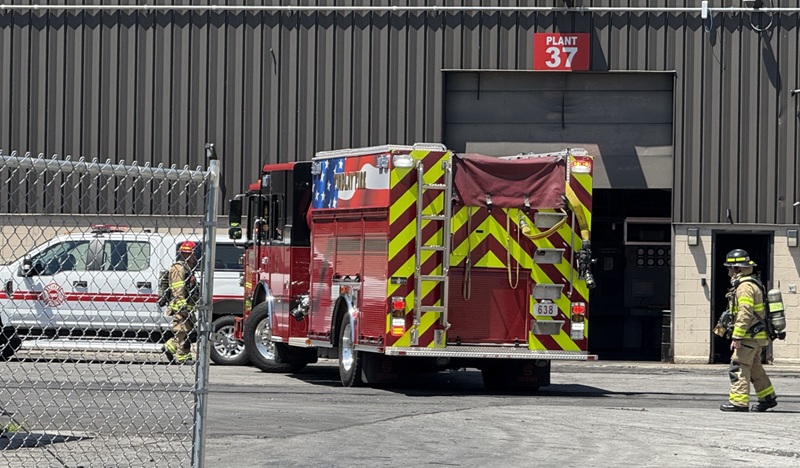 Fire Department Puts Out Fire At Cooper Tire