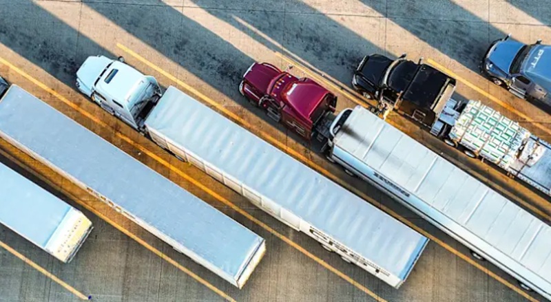 Dedicated Commercial Trucking Parking Facility Open Along I-75