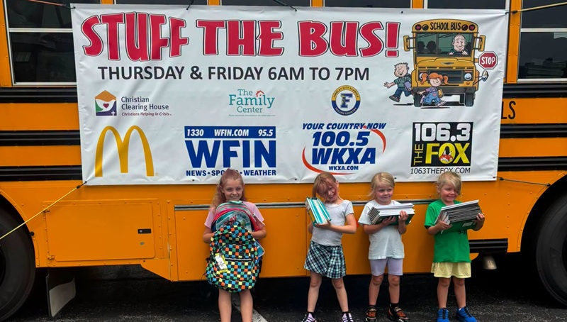‘Stuff The Bus’ A Huge Success Again Thanks To You